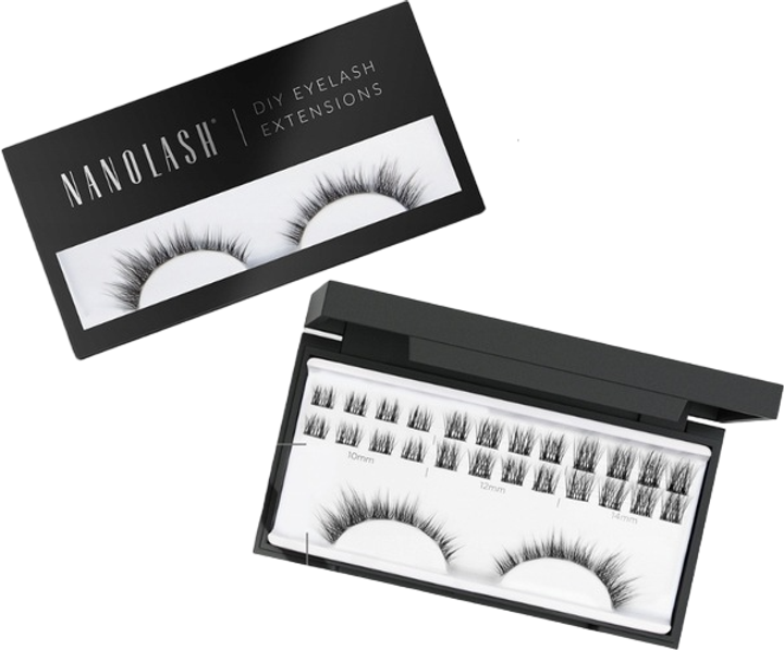 Sztuczne rzęsy Nanolash Eyelash w kępkach Divine 36 szt (5905669547888) - obraz 1