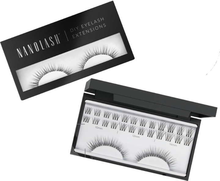 Sztuczne rzęsy Nanolash Eyelash w kępkach Innocent 36 szt (5905669547826) - obraz 1