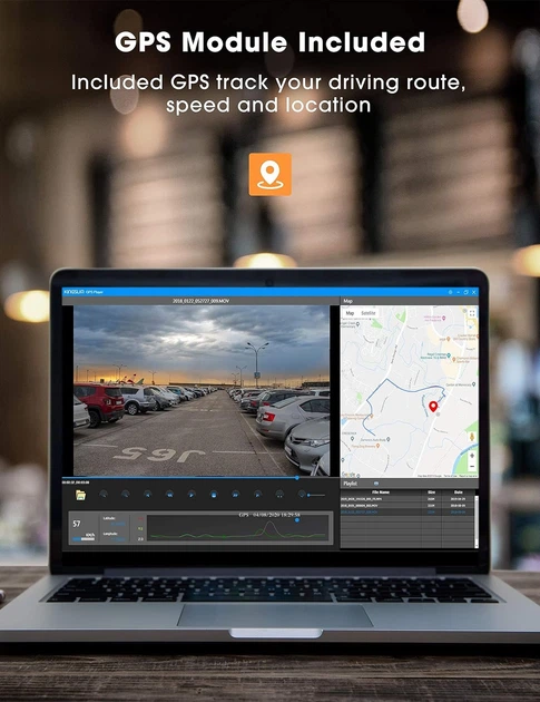 Автомобильный видеорегистратор Kingslim D1 Full HD Черный Б/В g14 - изображение 2