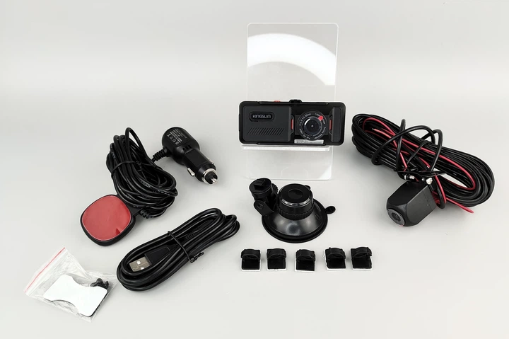 Автомобильный видеорегистратор Kingslim D1 Full HD Черный Б/В g14 - изображение 7