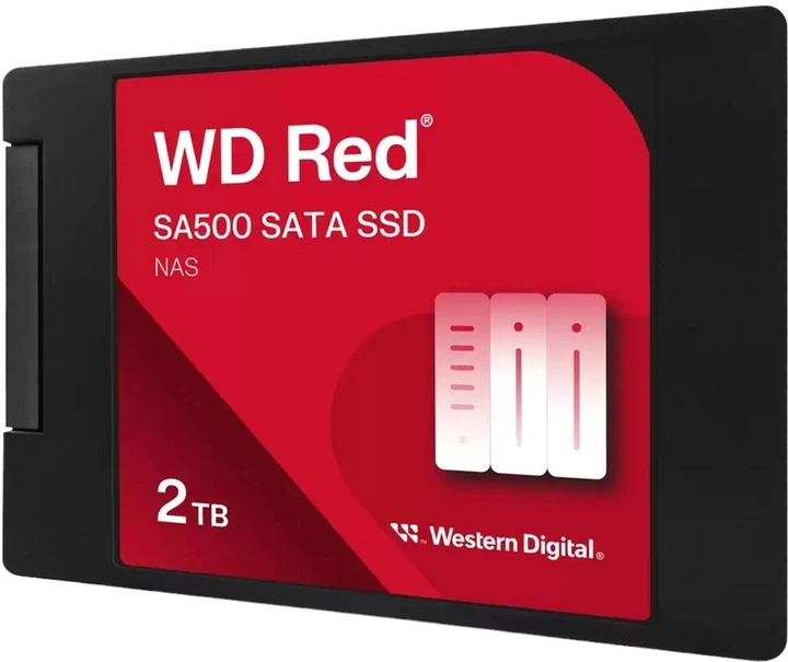 SSD диск Western Digital Red SA500 2TB 2.5