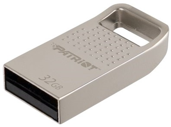 Флеш пам'ять USB Patriot Tab200 32GB USB 2.0 Steel (PSF32GT200S2U) - зображення 1