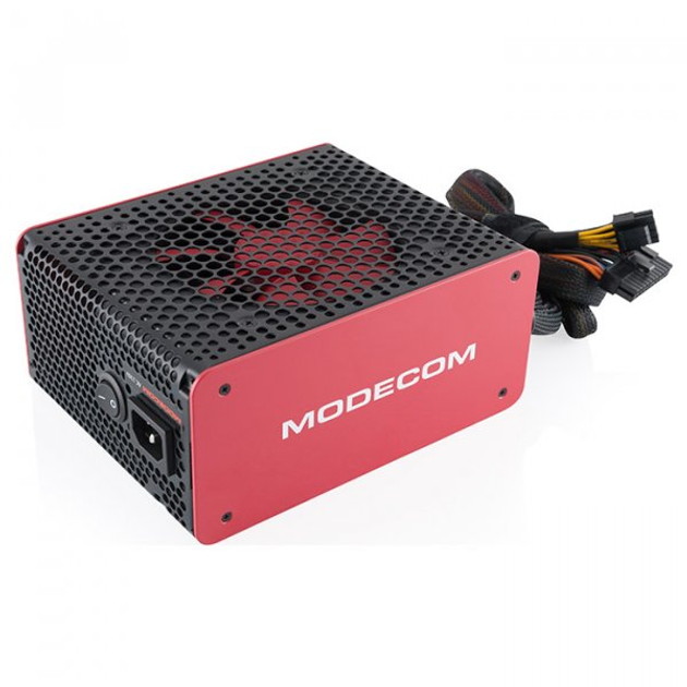 Блок питания для ПК 750W Modecom VOLCANO 750 BRONZE 120мм MODULAR 80+ Bronze ATX - изображение 1