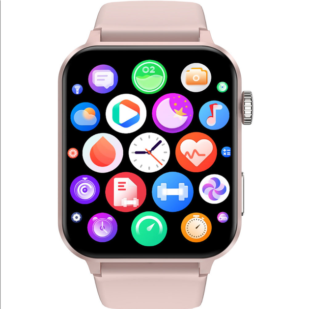 Смарт-годинник Blackview R30 Pro TFT 1.85'' Bluetooth IP68 280мАг RTL8763EWE Pink (6931548317425) - Фото 2 Смарт-годинник Blackview R30 Pro TFT 1.85'' Bluetooth IP68 280мАг RTL8763EWE Pink (6931548317425) - зображення 2
