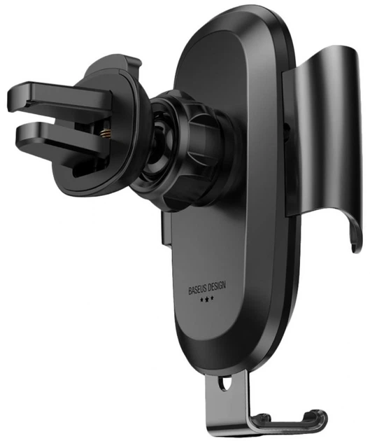 Uchwyt samochodowy do telefonu Baseus Future Gravity Black (SUYL-WL01) - obraz 3