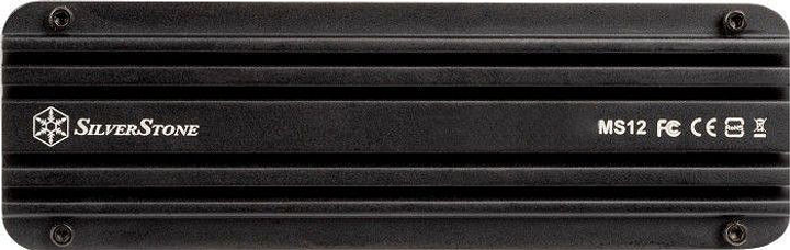 Kieszeń zewnętrzna SilverStone MS12 dla M.2 SSD - USB 3.2 Type-C (SST-MS12) - obraz 4
