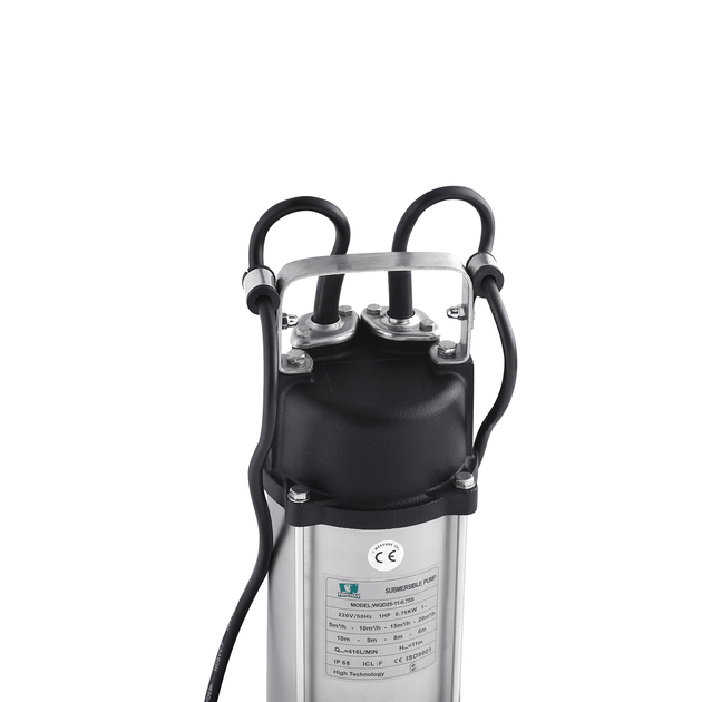 Насос Фекальний Pumpman Wqd25-11-0.75S Нmax 11 М Qmax 20 Куб.м 750 Вт - зображення 4