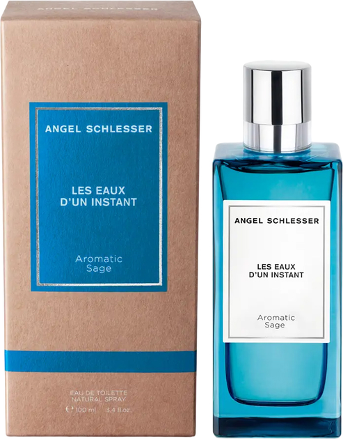 Woda toaletowa męska Angel Schlesser Les Eaux D’Un Instant Aromatic Sage 100 ml (8059045001475) - obraz 1