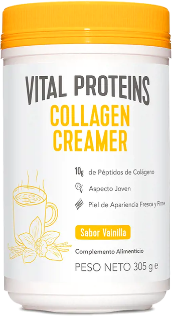 Suplement diety Vital Proteins Collagen Creamer Vanilla Flavour 305 g (0850005892076) - obraz 1