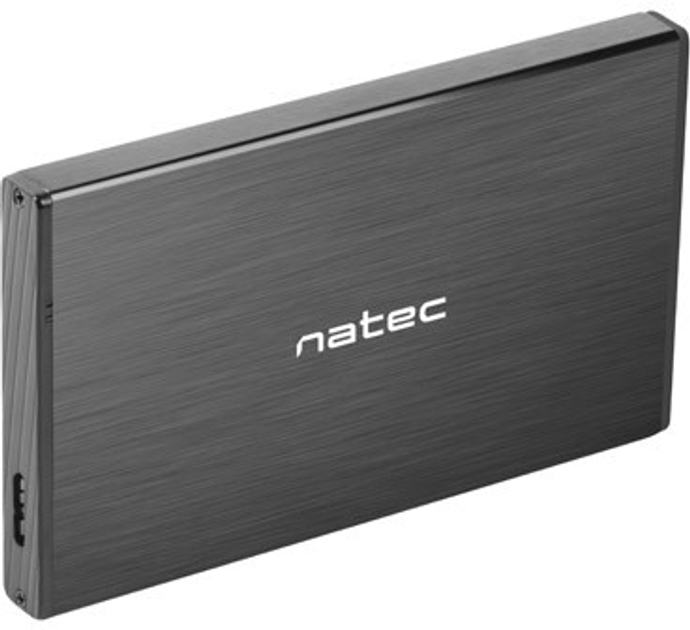 Obudowa do dysku NATEC Rhino Go na dysk SATA 2.5" HDD/SSD - USB 3.0 Black (NKZ-0941) - obraz 1