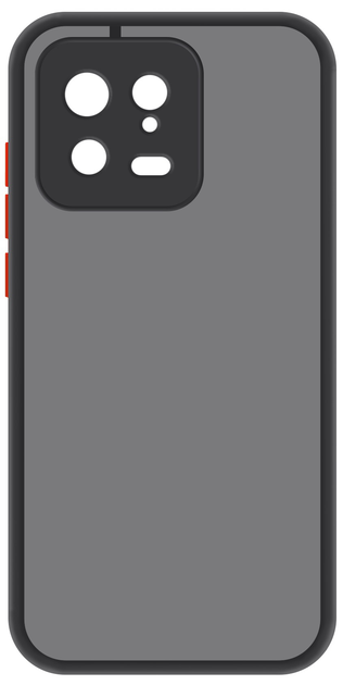Чохол для смартфона Make Frame для Xiaomi 13 Matt Black (MCF-X13BK) - Фото 1 Чохол для смартфона Make Frame для Xiaomi 13 Matt Black (MCF-X13BK) - зображення 1