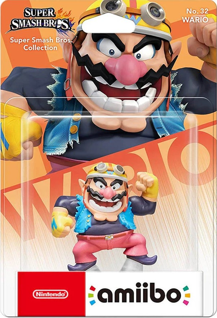 Figurka Nintendo Amiibo Smash Wario (0045496352868) - obraz 1