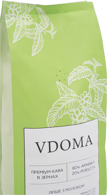Кава в зернах VDOMA Morning magic натуральна смажена 1 кг (VDOMA-C-MM-1000) - зображення 3