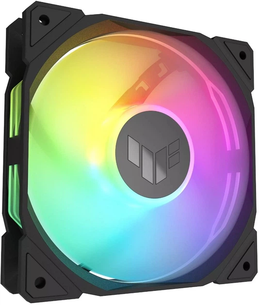 Chłodzenie ASUS TUF Gaming TR120 ARGB Reverse Black (90DA00D0-B09000) - Zdjęcie 2 Chłodzenie ASUS TUF Gaming TR120 ARGB Reverse Black (90DA00D0-B09000) - obraz 2