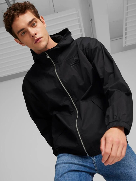 Спортивная ветровка мужская Puma Outerwear Essentials 62368301 S Черная ...