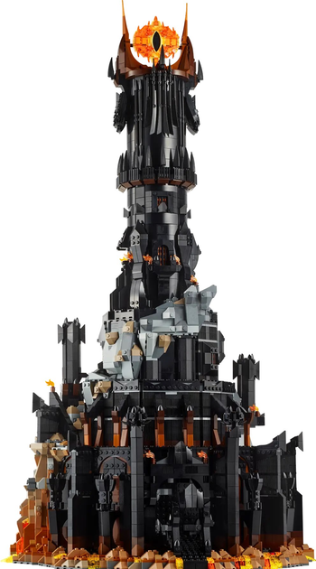 Zestaw klocków LEGO Icons Władca pierścieni: Barad-dur 5471 elementów (10333) - obraz 3