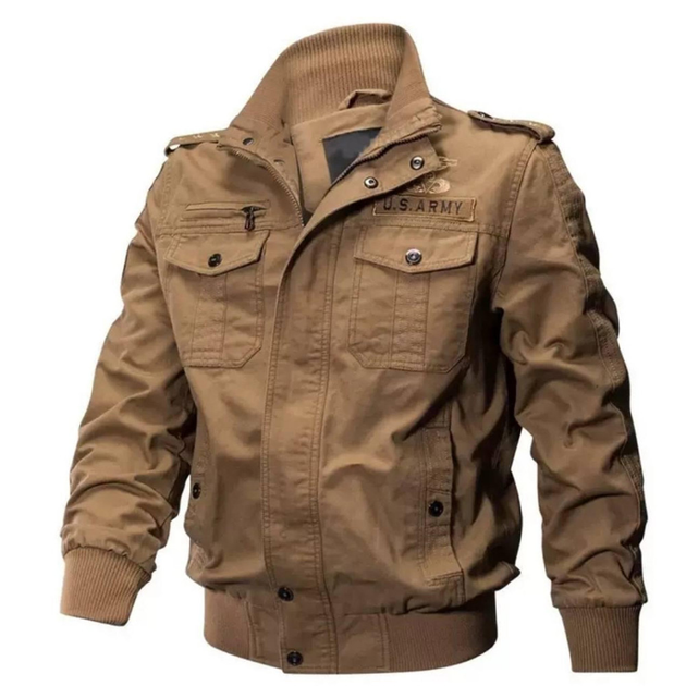 Летняя куртка U.S Army из хлопка койот размер L - изображение 1