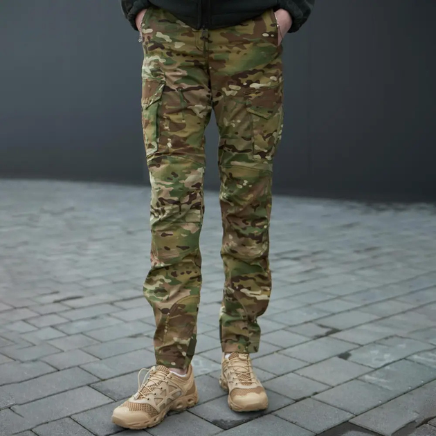 Жіночі штани з манжетами Military ріп-стоп мультикам розмір XS - зображення 2