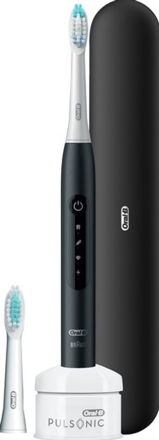 Szczoteczka elektryczna ORAL-B BRAUN Pulsonic Slim Luxe 4500 Czarna (4210201396420) - obraz 3