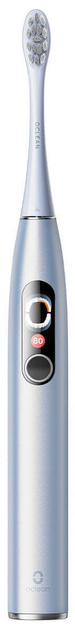 Електрична зубна щітка Oclean X Pro Digital Set Electric Toothbrush Glamour Silver (96970810552584) - зображення 2