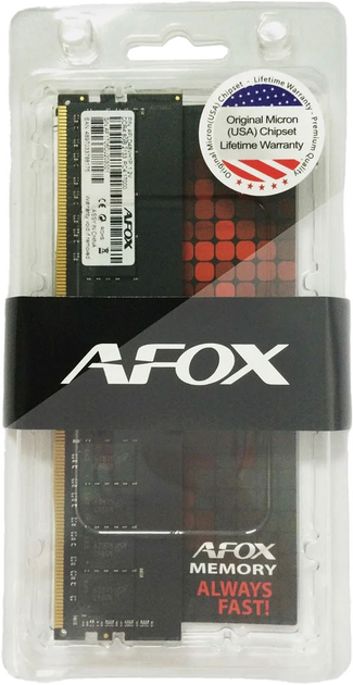 Pamięć AFOX DDR4-2666 8192MB PC4-21300 (AFLD48FK1P) - obraz 2