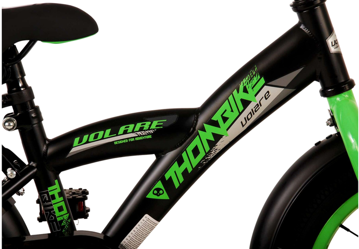 Rower dziecięcy Volare Thombike 14 Zielony (8715347213748) - obraz 6