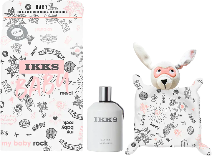 Zestaw dla dzieci Ikks My Baby Rock Aromatyczna woda 100 ml + Plusz (3331849020148) - obraz 2