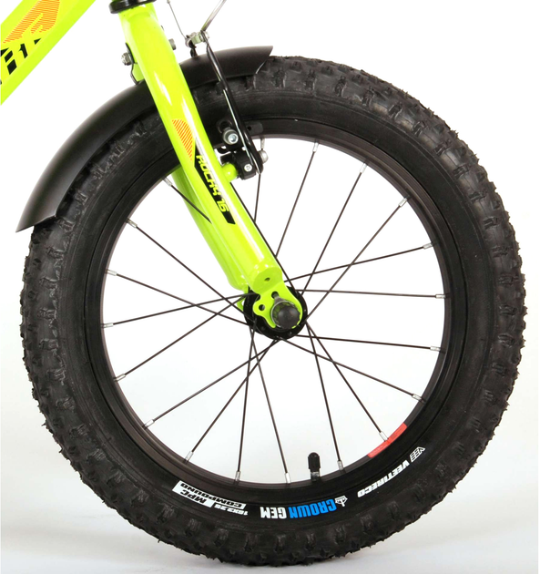 Rower dziecięcy Volare Rocky 16 Zielono-Czarny (8715347916618) - obraz 7
