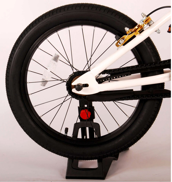 Велосипед дитячий Volare Cool Rider BMX 18 біло-золотий (8715347218798) - зображення 4