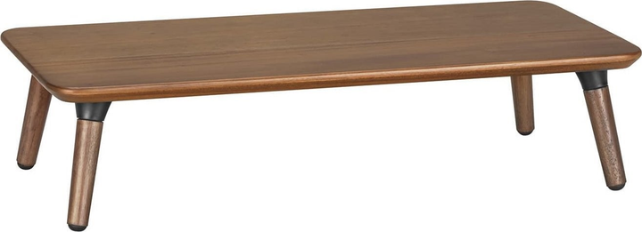 Подставка для монітора Maclean MC-930 Black Walnut - зображення 2