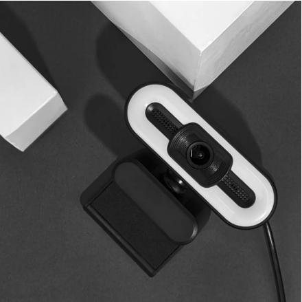 Веб-камера с микрофоном и LED подсветкой Full HD 1920х1080 USB black - Фото 4 Веб-камера с микрофоном и LED подсветкой Full HD 1920х1080 USB black - изображение 4