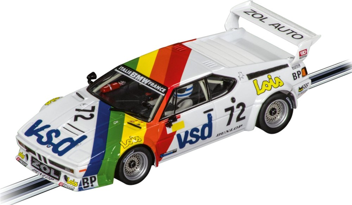 Auto Carrera Digital 132 BMW M1 BMW ZolAuto No.72 24h 1981 (4007486310407) - obraz 2