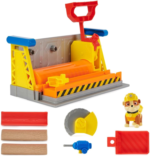 Набір для майстерні Spin Master Paw Patrol Rubble & Crew Rubble's Workshop Playset (778988467183) - зображення 3