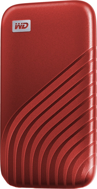 Dysk SSD Western Digital My Passport 1TB USB 3.2 Type-C Czerwony (WDBAGF0010BRD-WESN) External - obraz 3
