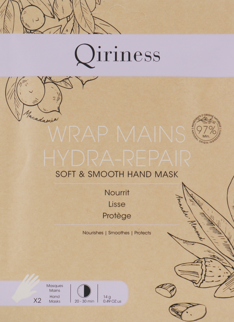 Маска для кожи рук Qiriness Soft & Smooth Hand Mask 14g (914048-986883-2) 