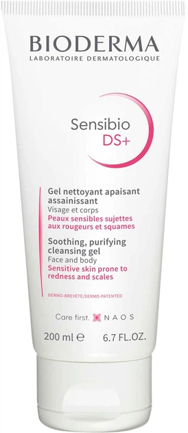 Очищающий гель для лица Bioderma Sensibio DS+ Soothing Purifying Cleansing Gel 200ml (200 мл) (597861-529753-2) - Фото 1 Очищающий гель для лица Bioderma Sensibio DS+ Soothing Purifying Cleansing Gel 200ml (200 мл) (597861-529753-2) - изображение 1