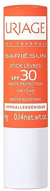 Солнцезащитный стик для губ SPF 30 Uriage Bariesun Stick Levres SPF30 ...