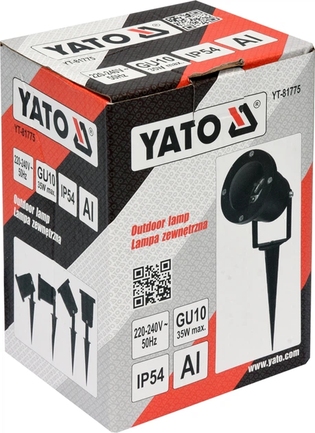 Садовий Прожектор YATO LED 35 W (81775) - зображення 4