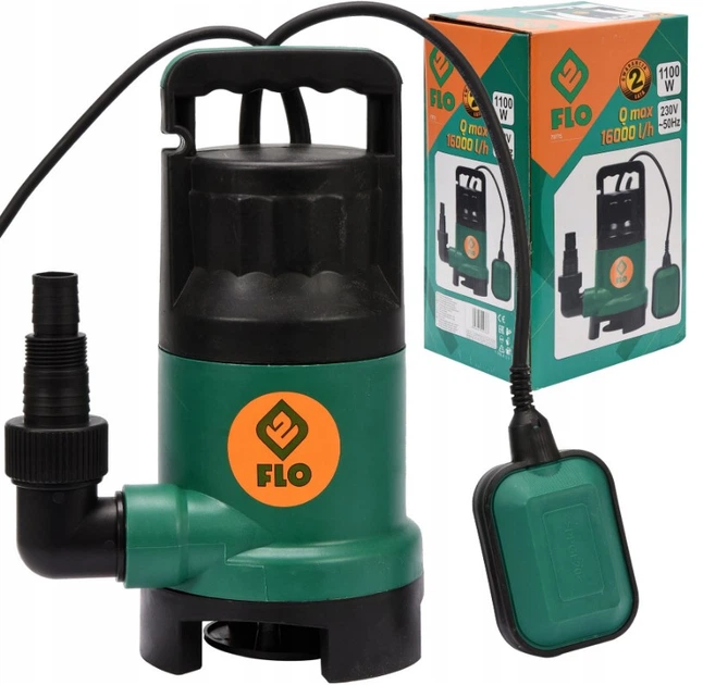 Насос Для Перекачування Води 1100 Вт FLO (79775) - зображення 6