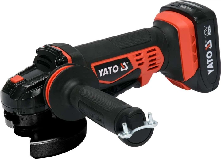 Аккумуляторная Болгарка (18 В) УШМ YATO YT-82826 - Фото 3 Аккумуляторная Болгарка (18 В) УШМ YATO YT-82826 - изображение 3