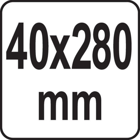 Лопатка на Перфоратор SDS-Max 40 х 280 мм STHOR (23605) - Фото 3 Лопатка на Перфоратор SDS-Max 40 х 280 мм STHOR (23605) - зображення 3