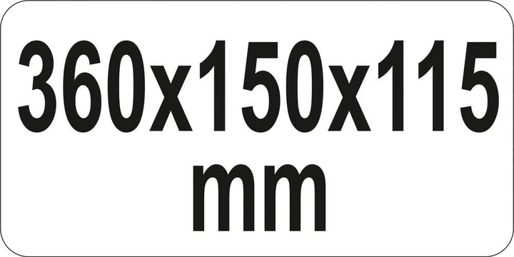 Ящик Металлический Для Инструментов (360 х 150 х 115 мм) YATO YT-0882 - изображение 2