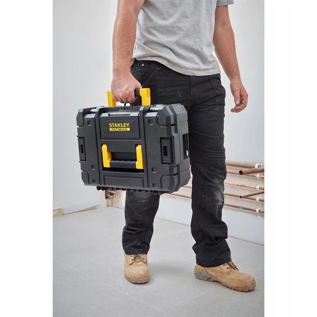 Ящик Для Инструментов (440 х 330 х 176 мм) Fatmax Pro-Stack II STANLEY FMST1-71966 - Фото 4 Ящик Для Инструментов (440 х 330 х 176 мм) Fatmax Pro-Stack II STANLEY FMST1-71966 - изображение 4