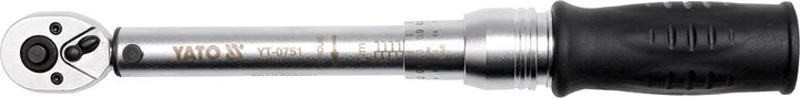 Динамометрический Ключ Моментный 1/4", 2-10 Нм, L=268-278 мм YATO (YT-0751) - Фото 2 Динамометрический Ключ Моментный 1/4", 2-10 Нм, L=268-278 мм YATO (YT-0751) - изображение 2