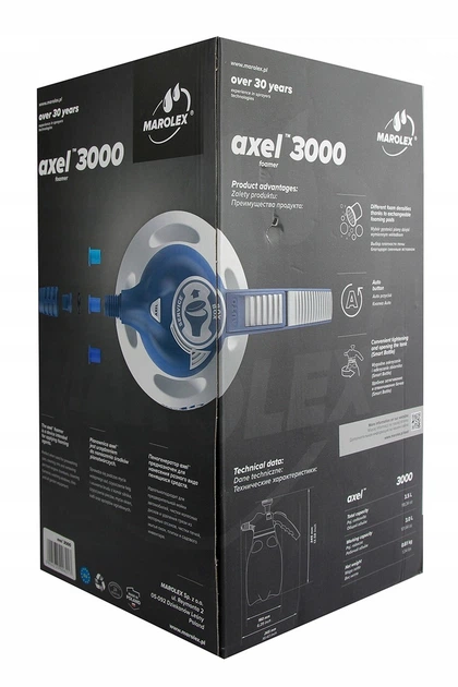 Піноперетворювач Ручний 3 л MAROLEX Axel (S122.103) - Фото 6 Піноперетворювач Ручний 3 л MAROLEX Axel (S122.103) - зображення 6