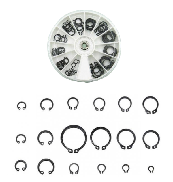 Стопорные Кольца Наружные М4, М5, М6, М7, М8, М9, М10 Набор 70 шт Spec (SP-06870) - изображение 4