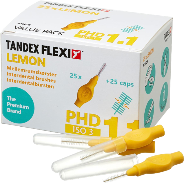 Міжзубні щітки Tandex Flexi 0.7 мм 25 шт (5902205591169) - зображення 1