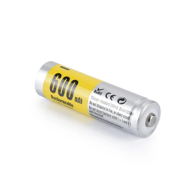 Аккумулятор 14500/AA литий-ионный (Li-Ion) Soshine 14500-3.7-600 Button Top, 600mAh, 1.2A, 4.2/3.7/3.0V, Silver - Фото 2 Аккумулятор 14500/AA литий-ионный (Li-Ion) Soshine 14500-3.7-600 Button Top, 600mAh, 1.2A, 4.2/3.7/3.0V, Silver - изображение 2