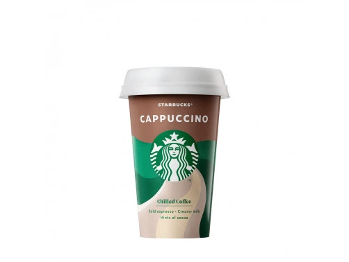 Напій молочнийзкавою Starbucks ChilledClassicsCappuccino 0,22 л