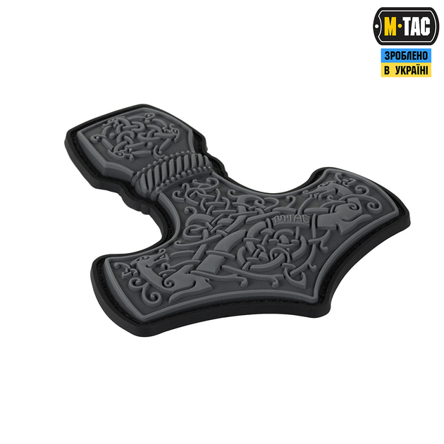 Нашивка M-Tac Mjölnir Large PVC Grey - зображення 2